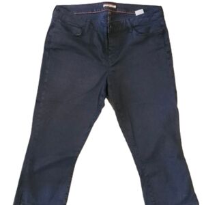 Dark blue Womens Tommy Hilfiger Capri pants